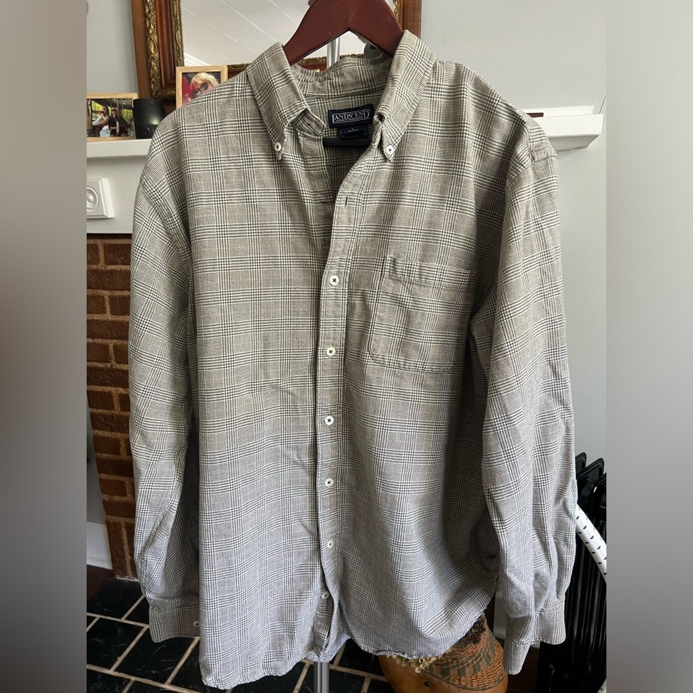 Vintage Land’s End Brushed Flannel